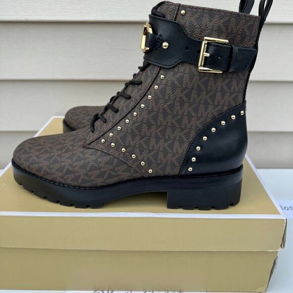 Michael kors boot Kincaid Lace up boots -Brown - Picture 7 of 12